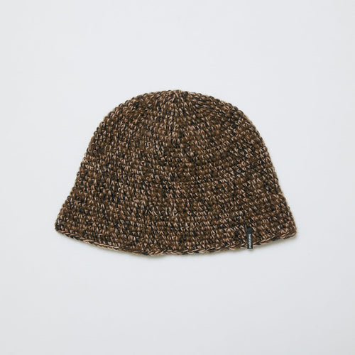 MIXED HAND KNIT BUCKET HAT