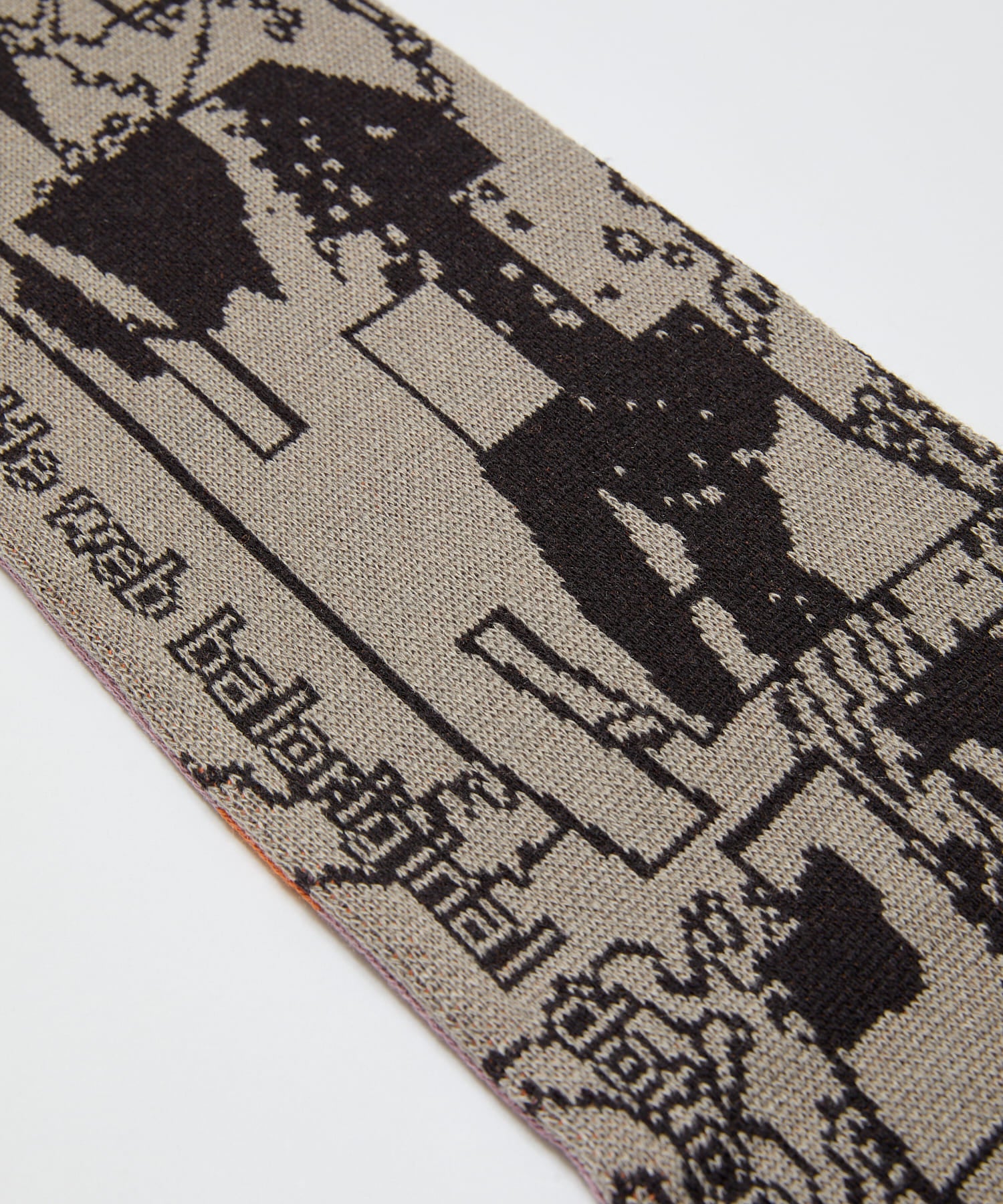 JACQUARD KNIT SOCCER SCAR