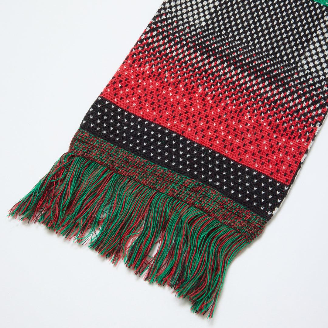 JACQUARD KNIT SOCCER SCARF