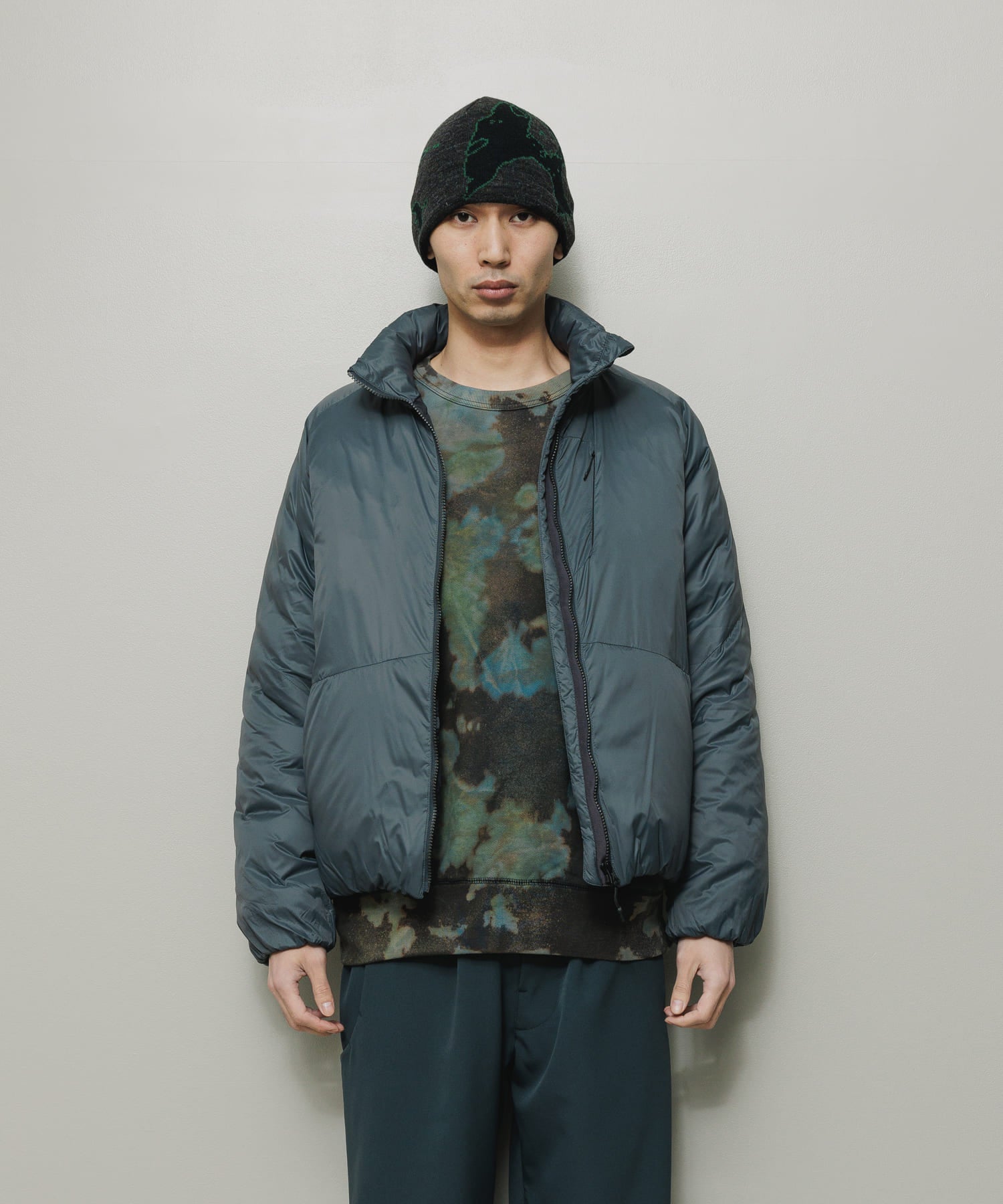 BAL / TAION STAND COLLAR DOWN JACKET