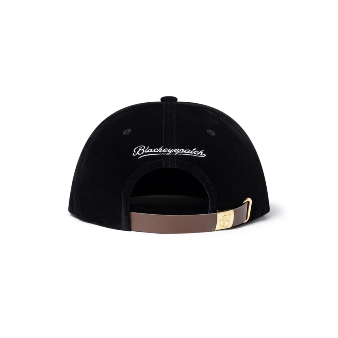 Black Eye Patch OG LABEL VELOUR CAP ブラックアイパッチ