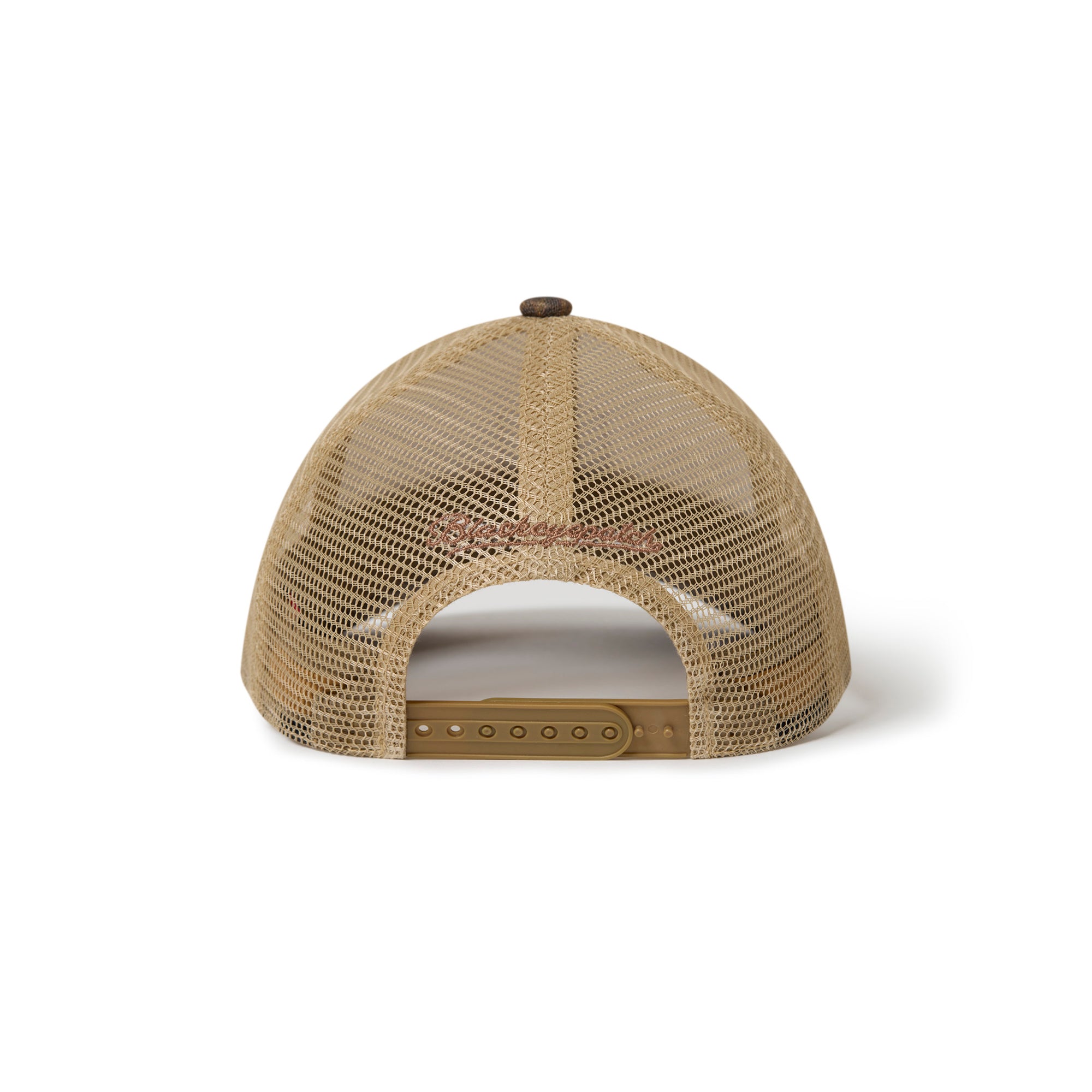 LEATHER PATCHED REAL TREE MESH CAP
