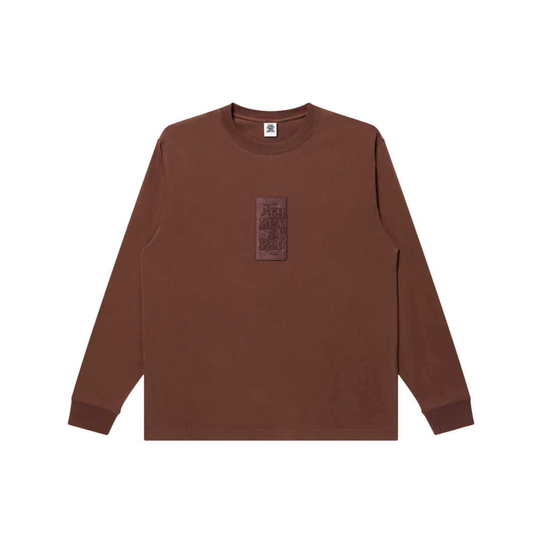 Black Eye Patch HWC SAME COLOR EMBROIDERED L/S TEE ブラックアイ