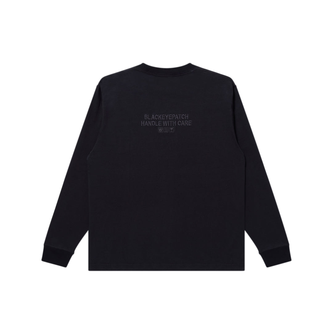 HWC SAME COLOR EMBROIDERED L/S TEE