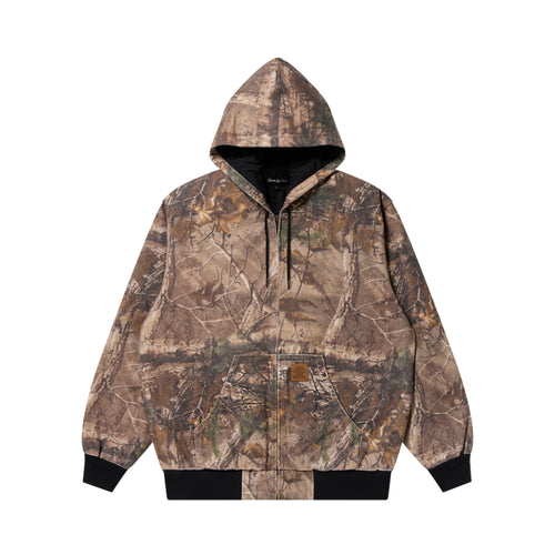 WASHED HOODED DUCK JACKET