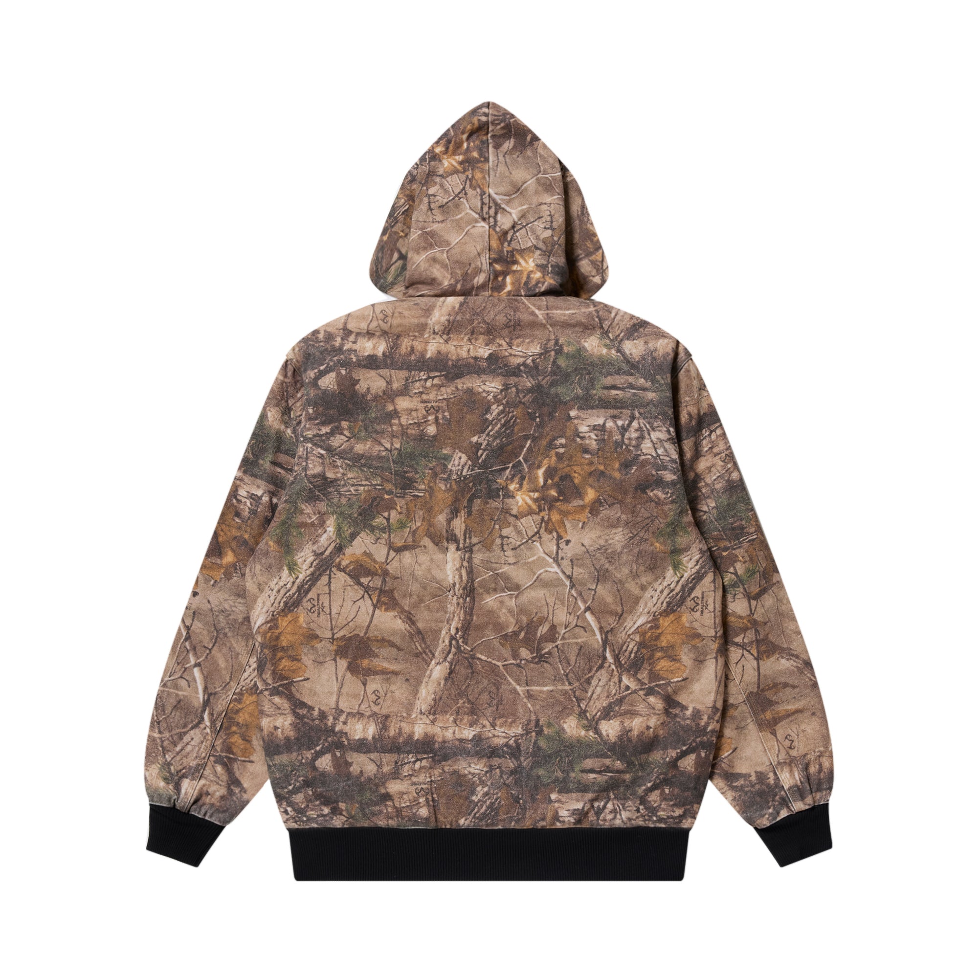 WASHED HOODED DUCK JACKET