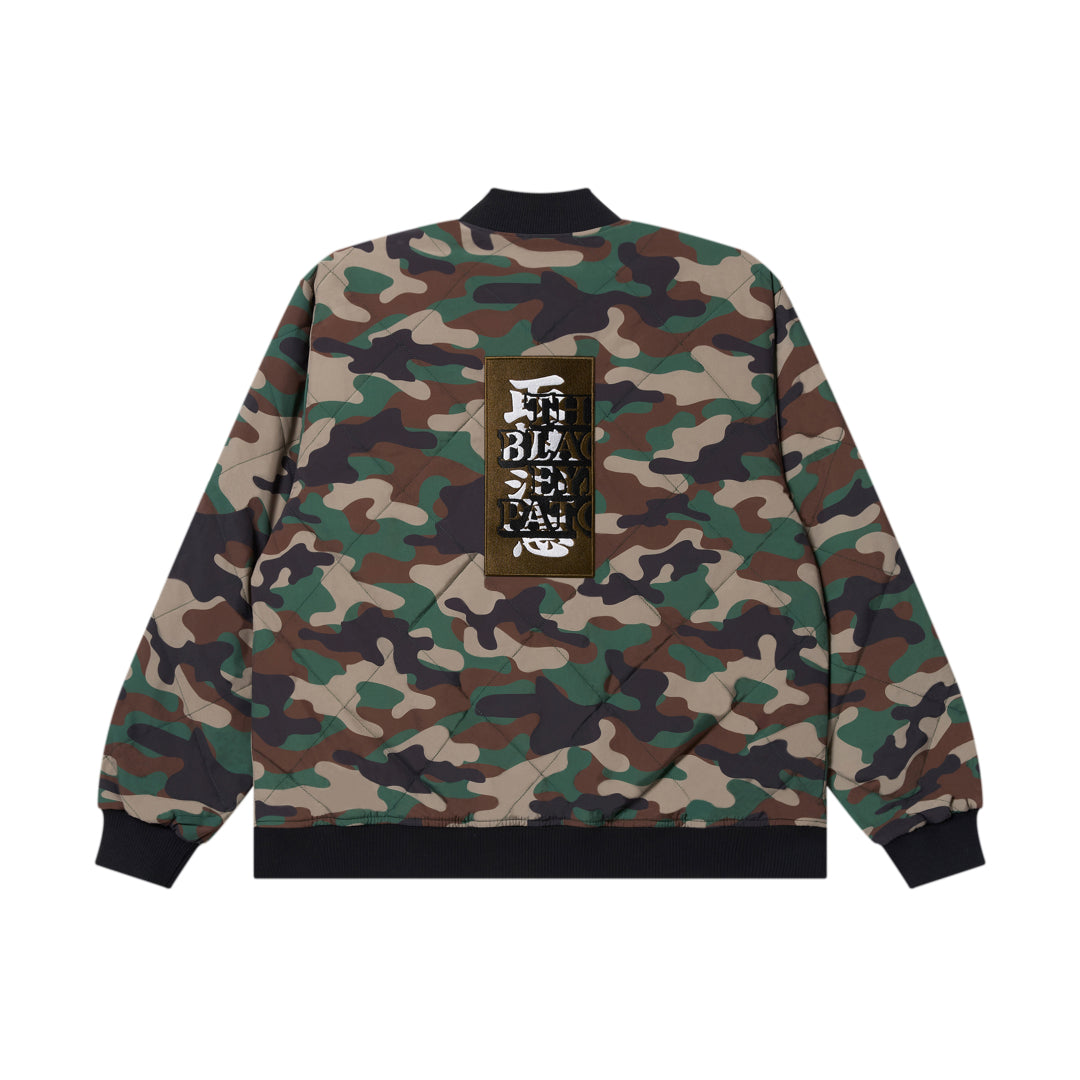 Black Eye Patch HWC EMBROIDERED QUILTED JACKET ブラックアイパッチ