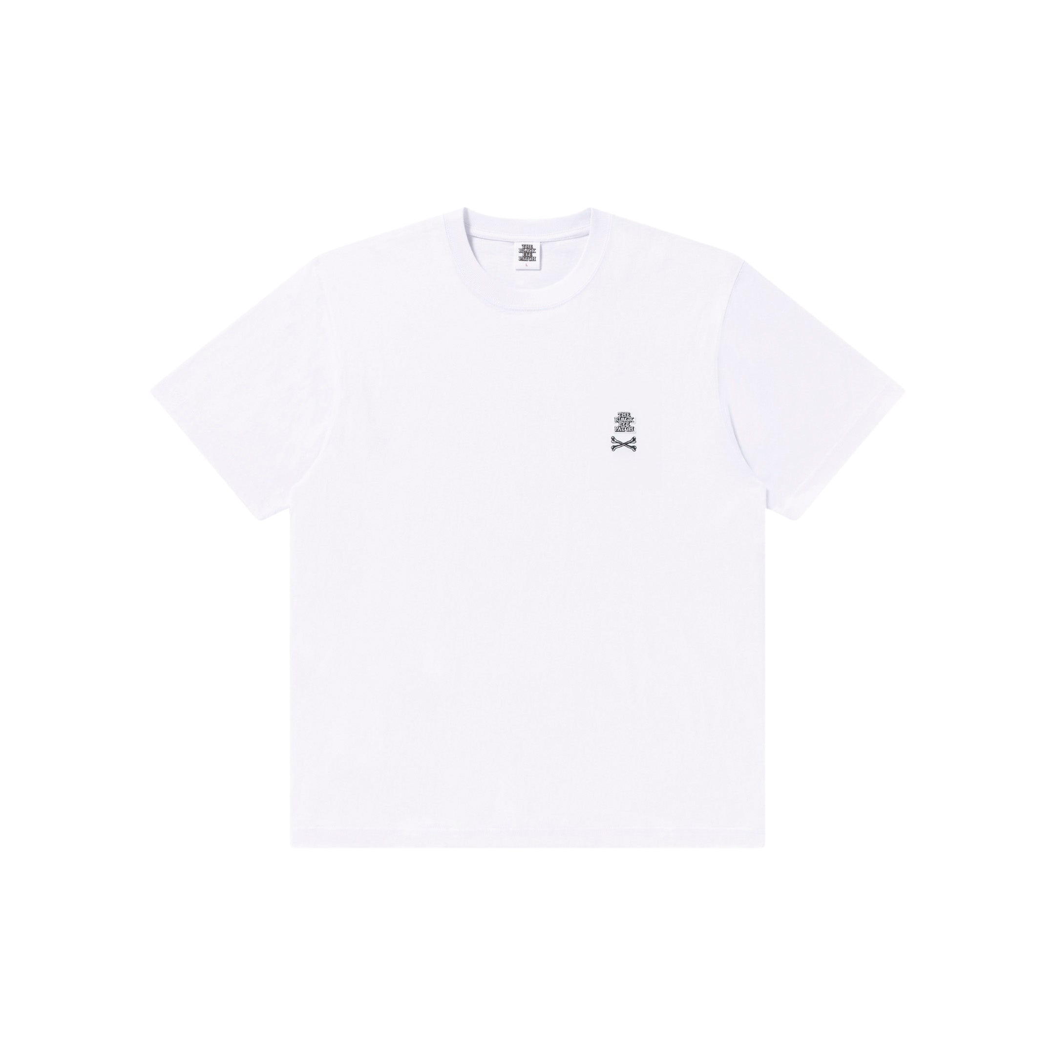 Black Eye Patch SMALL CROSSBONE OG LABEL TEE ブラックアイパッチの