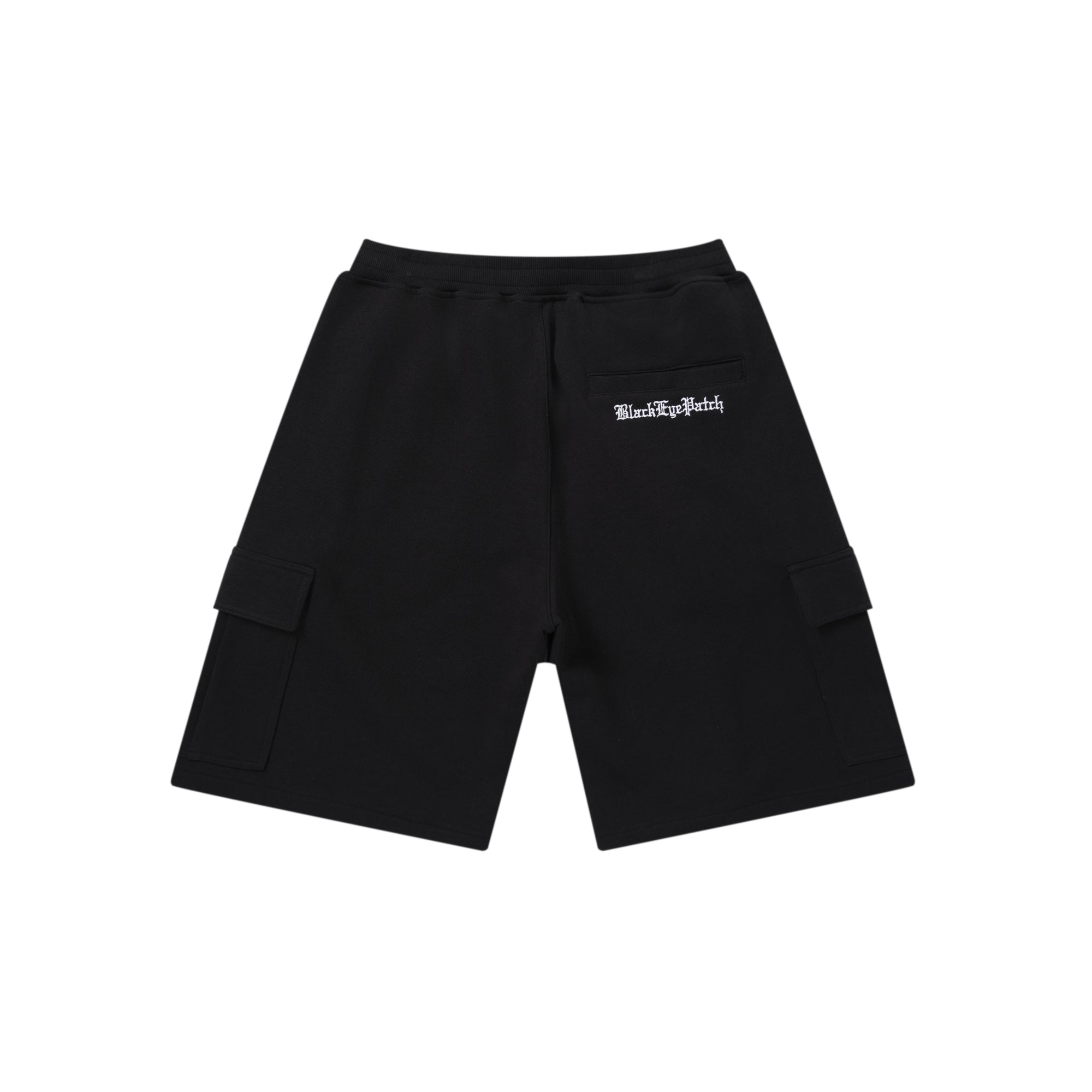 3 LETTER OE SWEAT CARGO BAGGY SHORTS