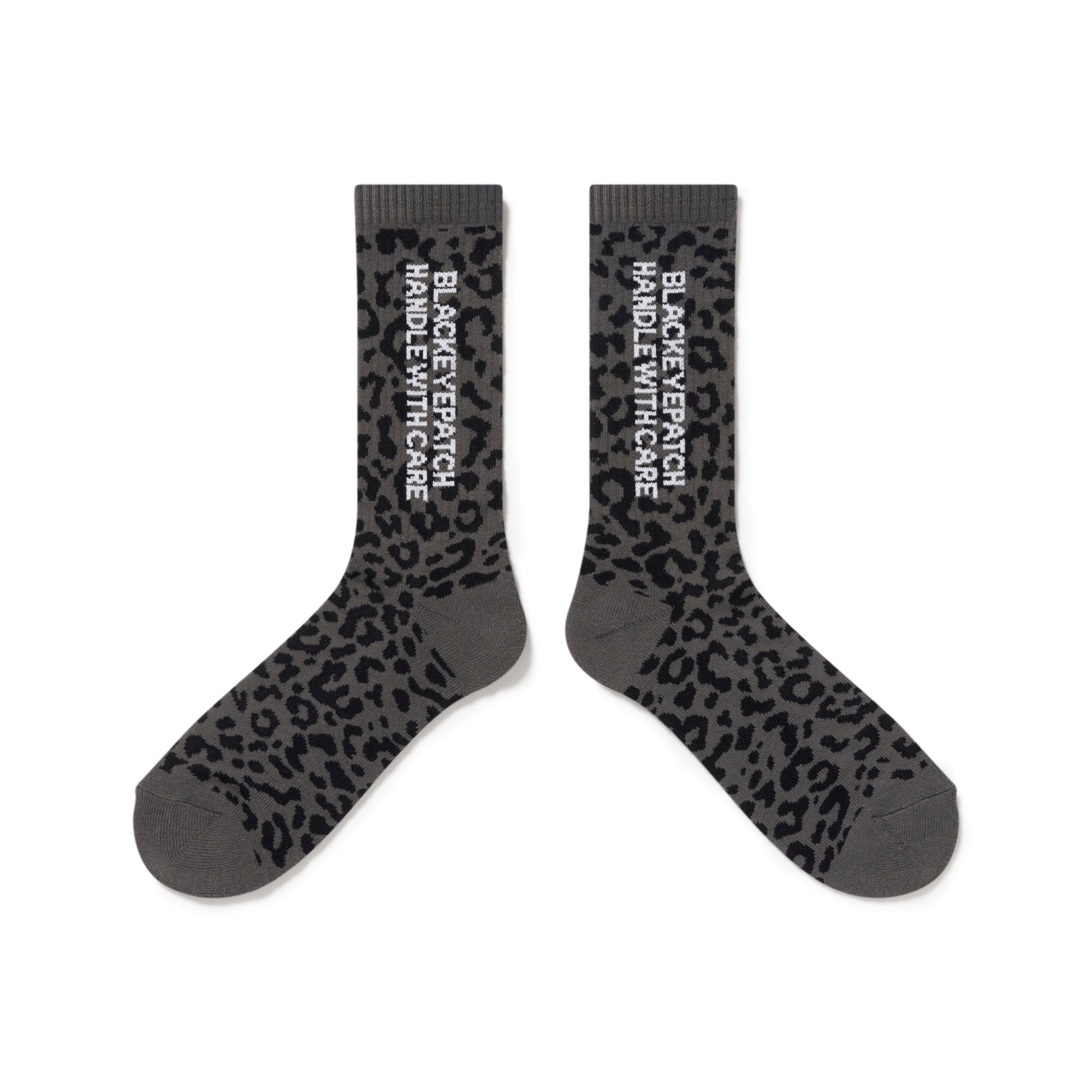 LEOPARD PATTERNED HWC SOCKS