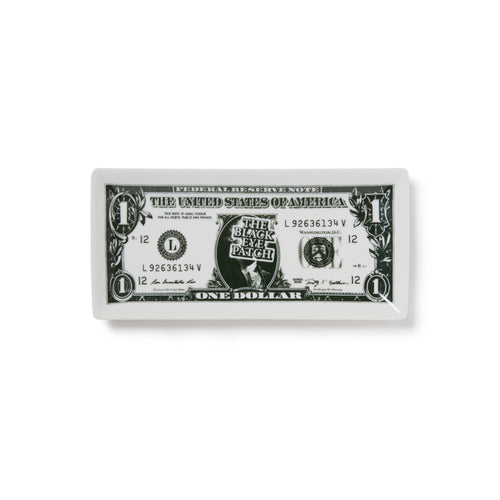 DOLLAR BILL CERAMIC TRAY