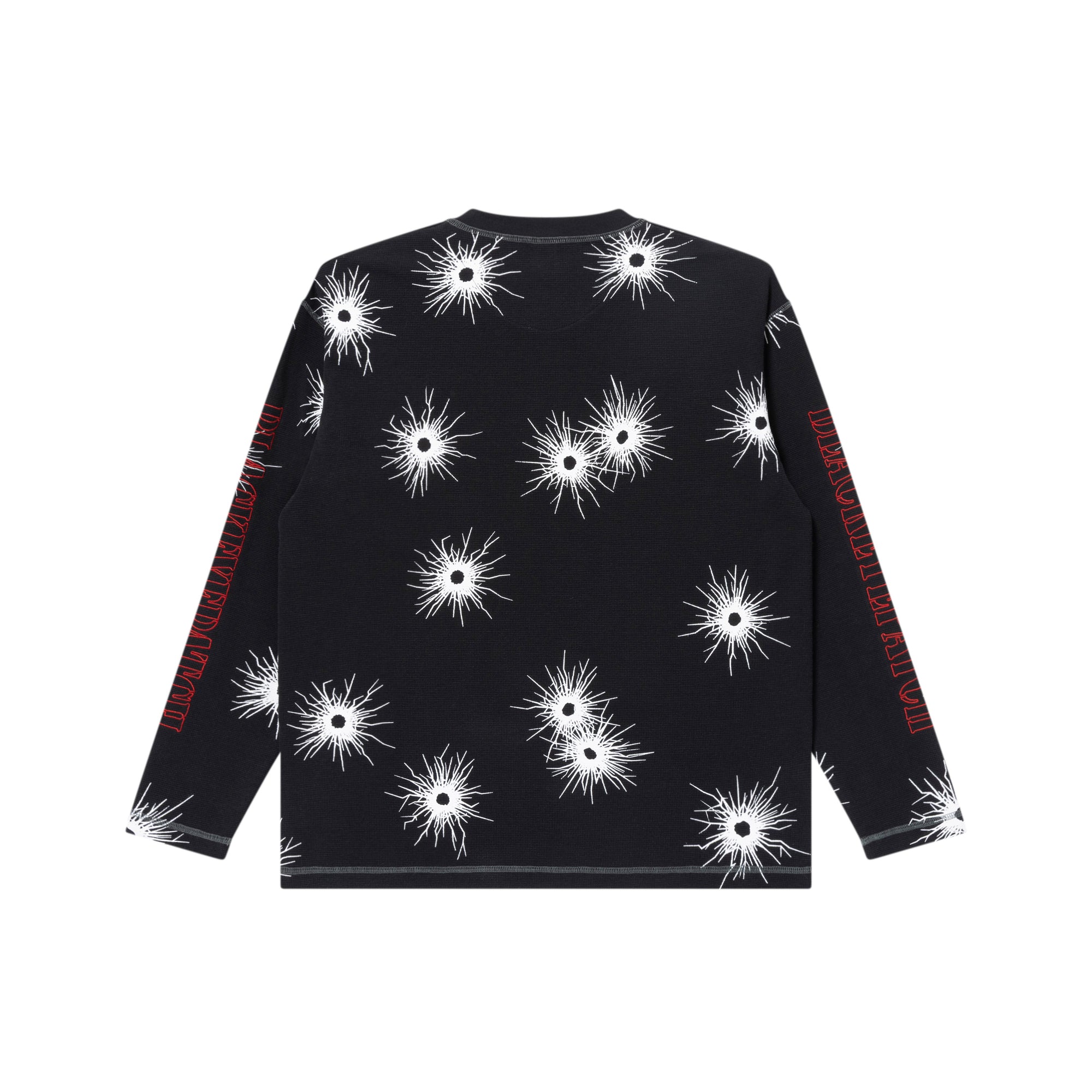 GUNSHOT STENCIL HENLEY NECK L/S THERMAL