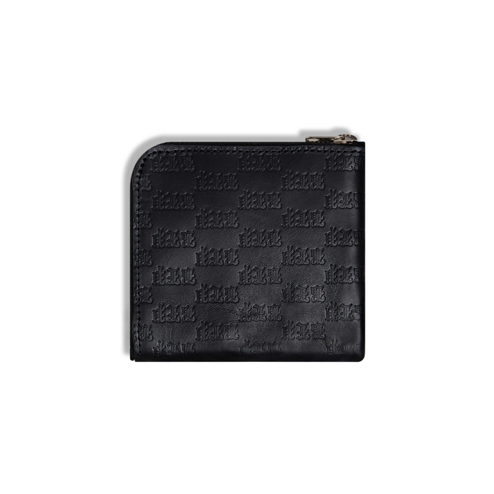 3 LETTER OE EMBOSSED LEATHER WALLET