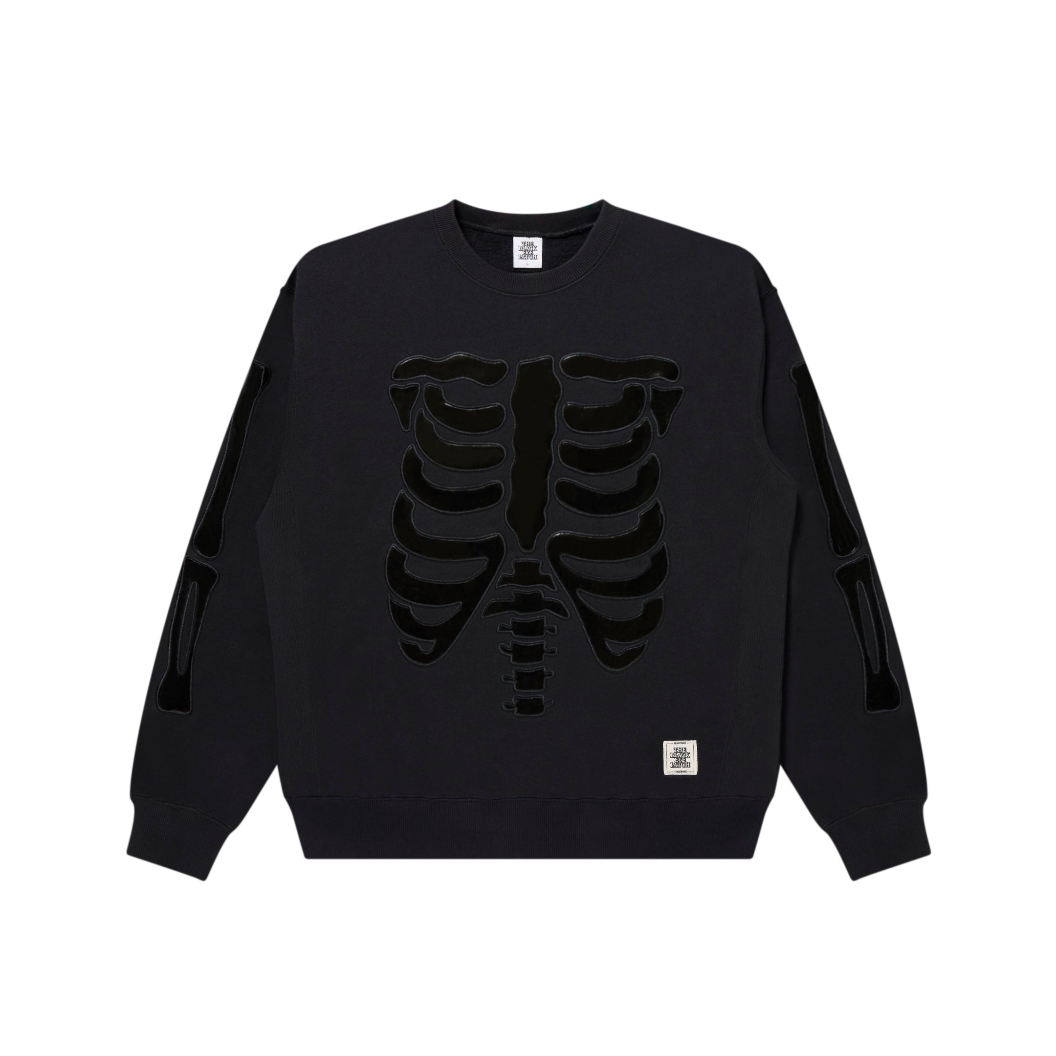 トップス SKELETON PATCHED CREW SWEAT BEPSS26CS08_BLK_01_2160x.jpg?v