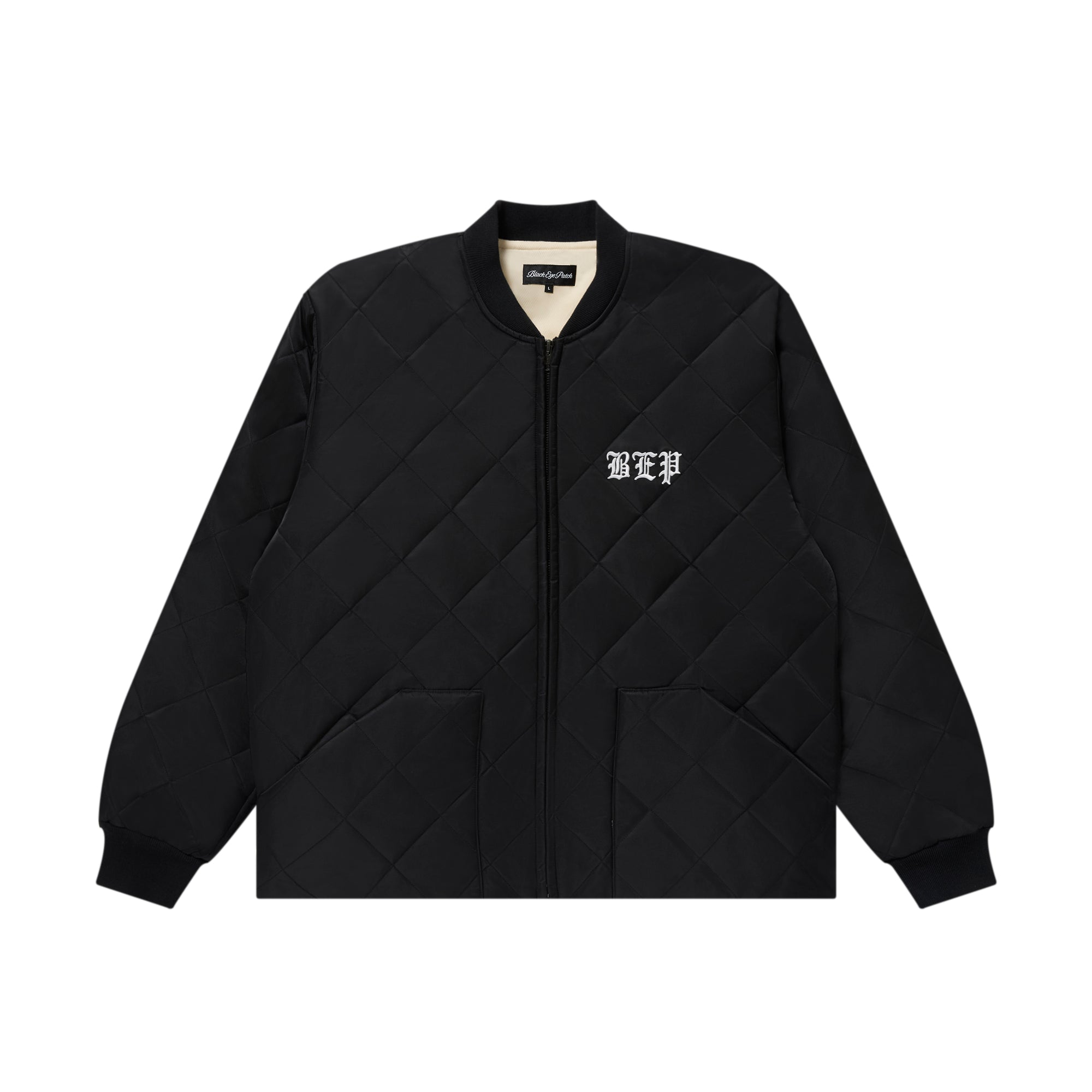 3 LETTER OE QUILTED JACKET