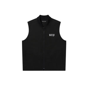 Black Eye Patch ベスト L THE BLACK EYE PATCH ブラックアイパッチ ×THE WASTED YOUTH ブラック