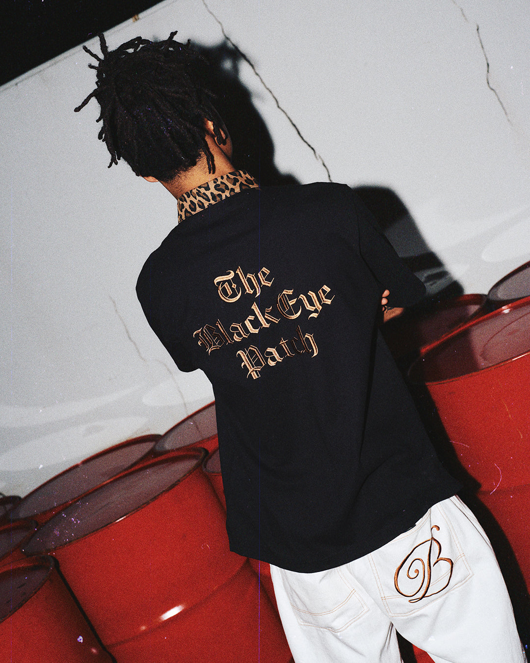 BEP TIMES LEOPARD COLLARED RUGBY SHIRT