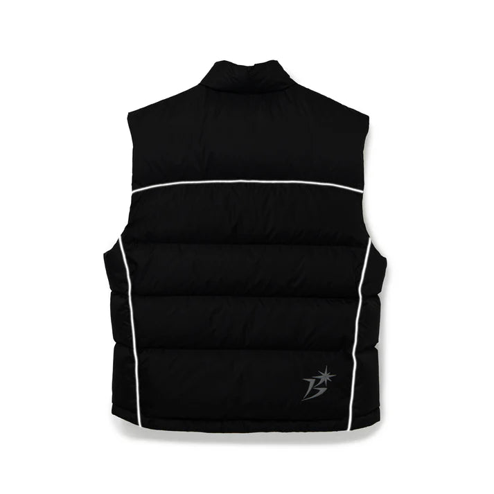 B Logo Down Vest