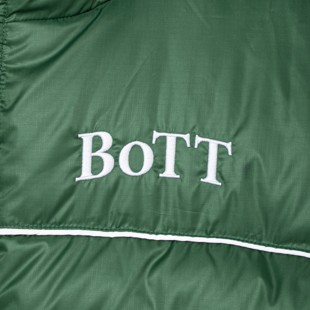 B Logo Hooded Down Jacket