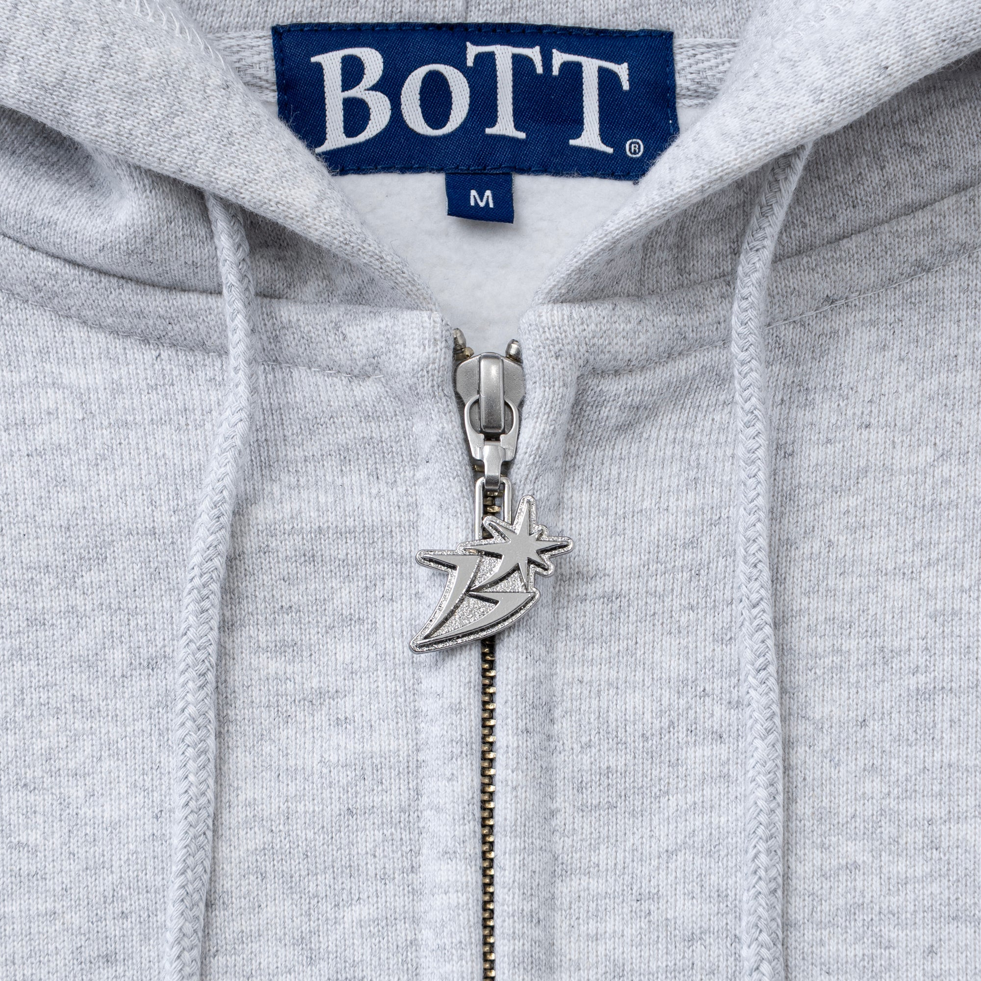 B Logo Zip Hoodie