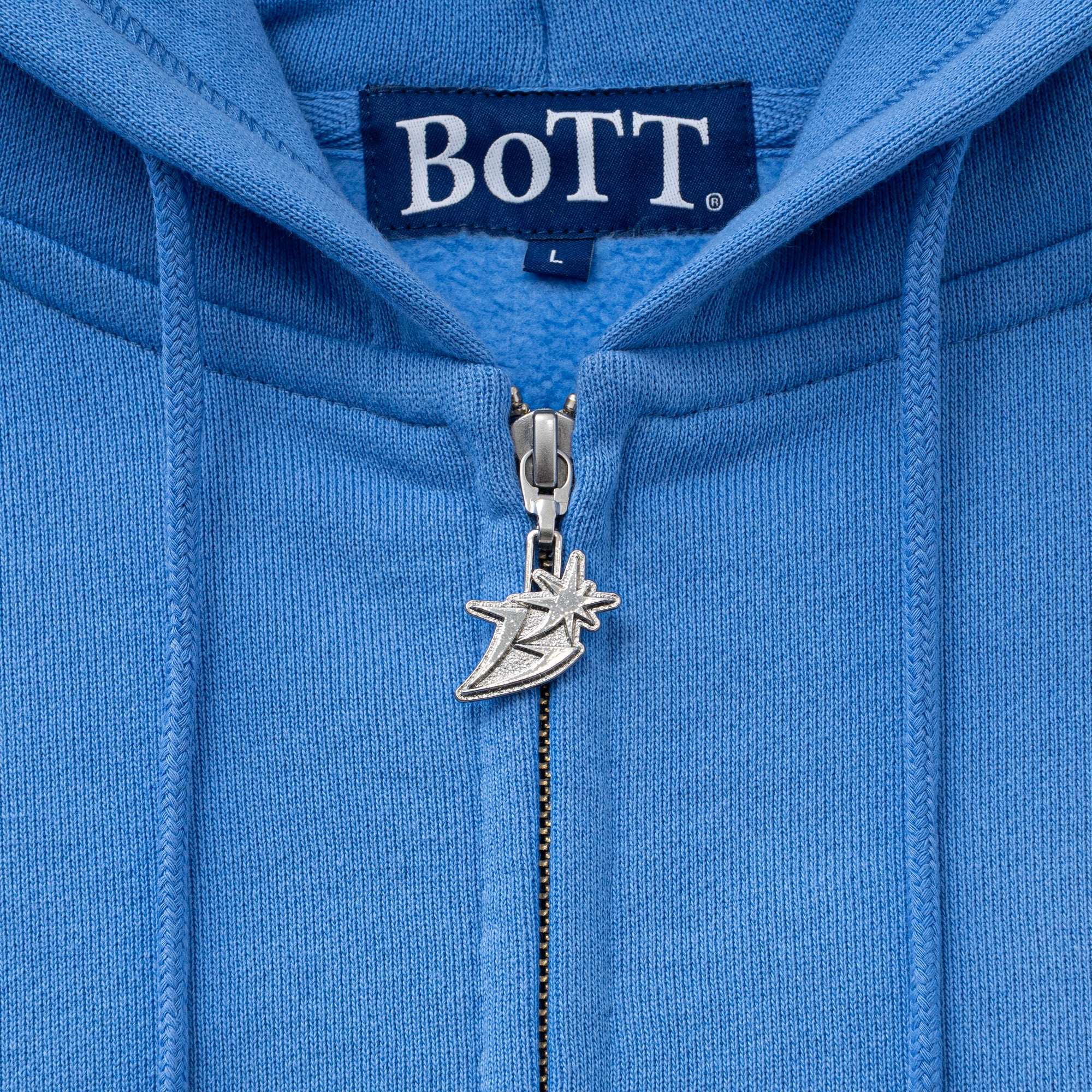 B Logo Zip Hoodie