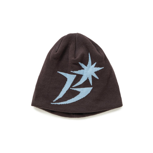 B Logo Skull Cap Beanie
