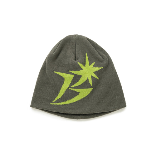 B Logo Skull Cap Beanie