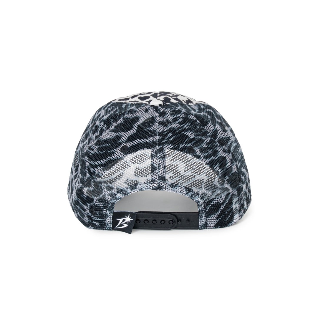 B Logo Mesh-Back 5-Panel Cap