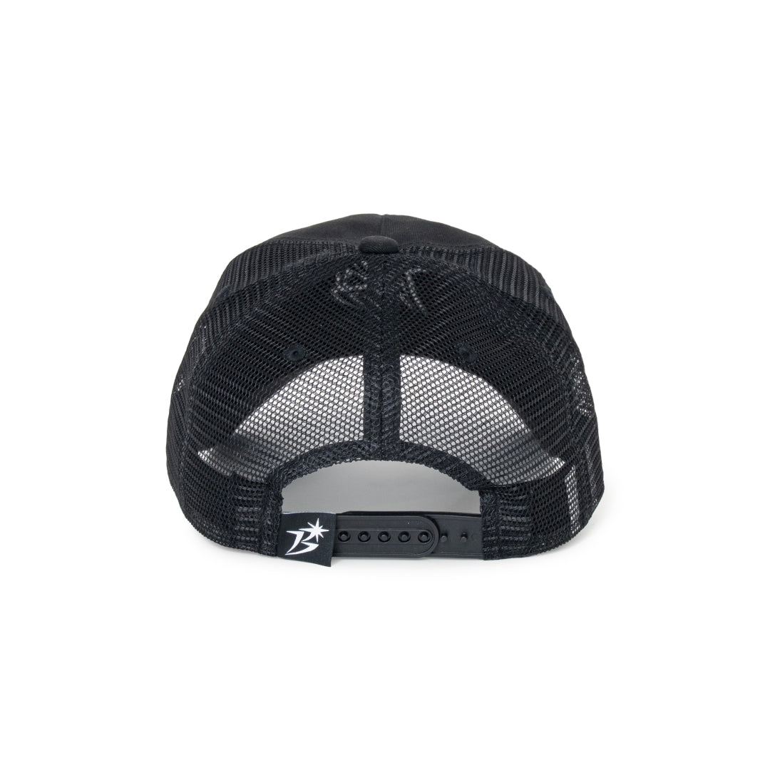 B Logo Mesh-Back 5-Panel Cap