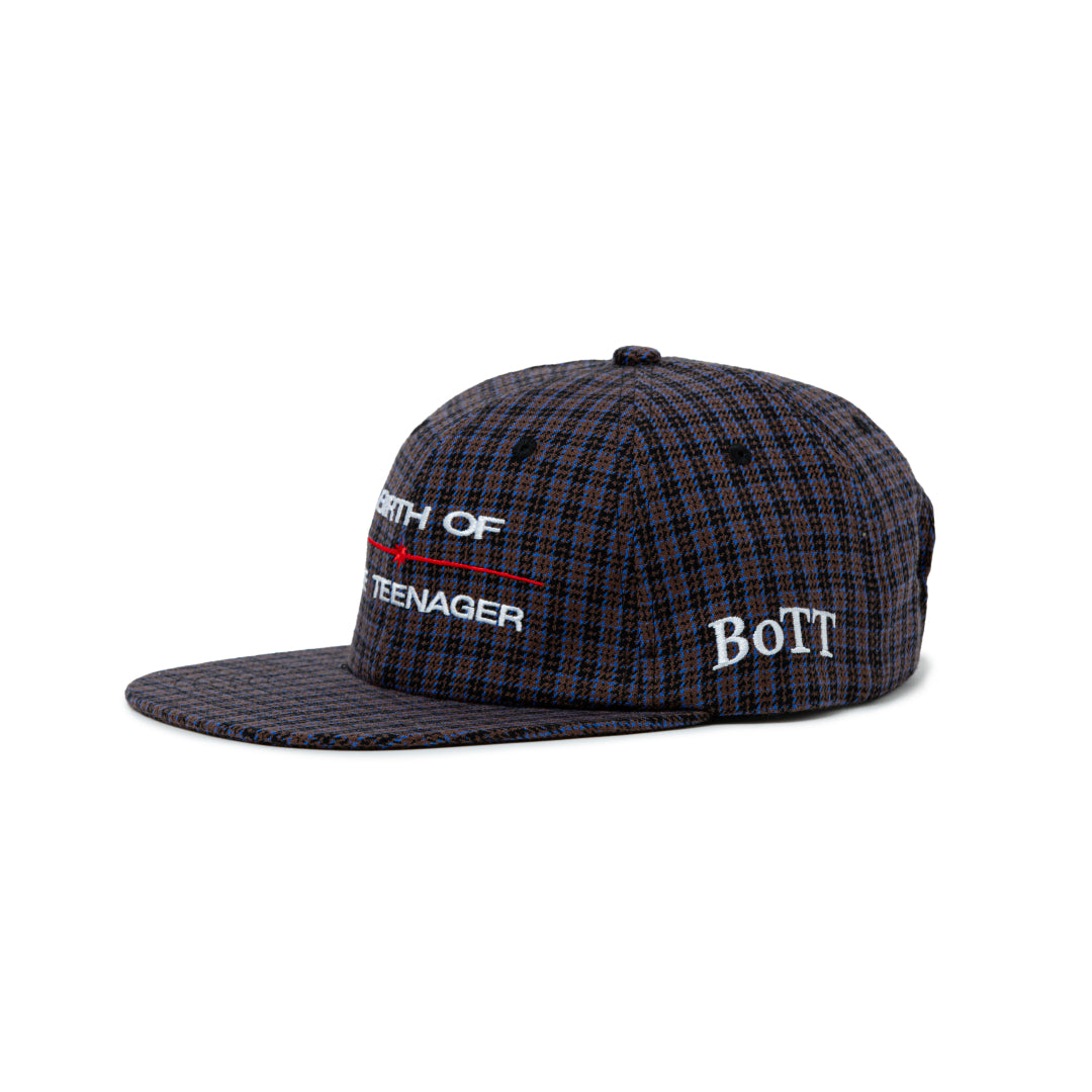Plaid 6-Panel Cap