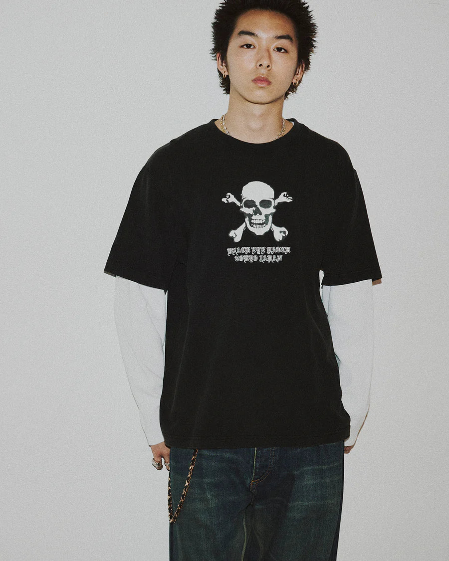 CROSSBONES LAYERED THERMAL L/S TEE