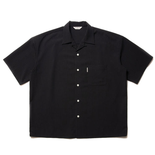 T/W Sucker Open Collar S/S Shirt (Black) COOTIE(クーティー)