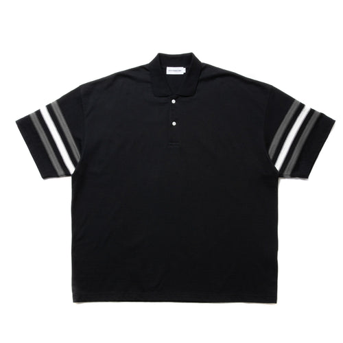 COOTIE Jacquard Sleeve S/S Polo クーティー