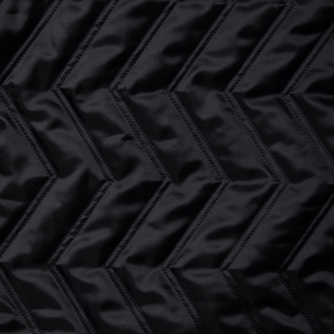 Ombre Stripe Wool Bomber Jacket