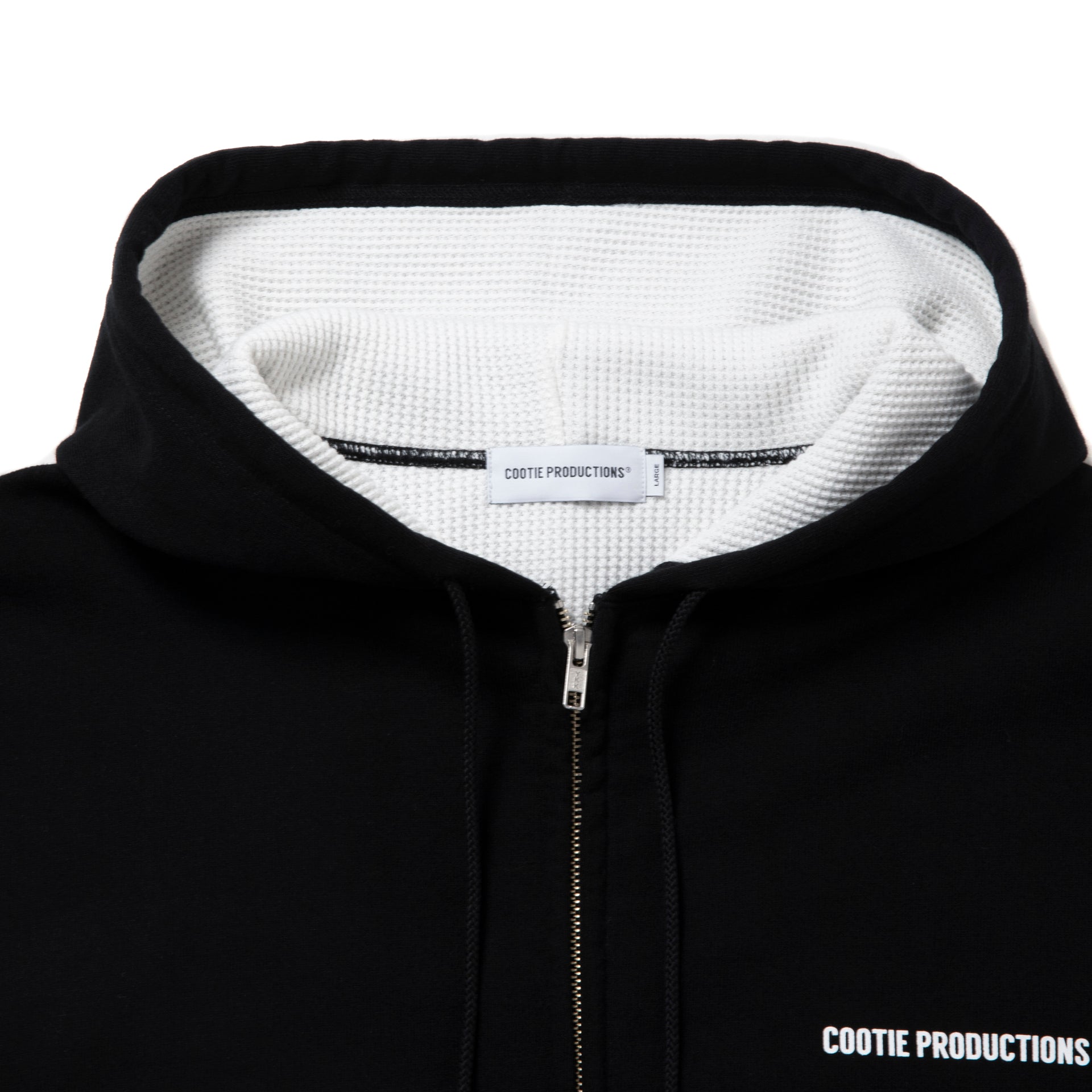 Thermal Combination Sweat Zip Hoodie