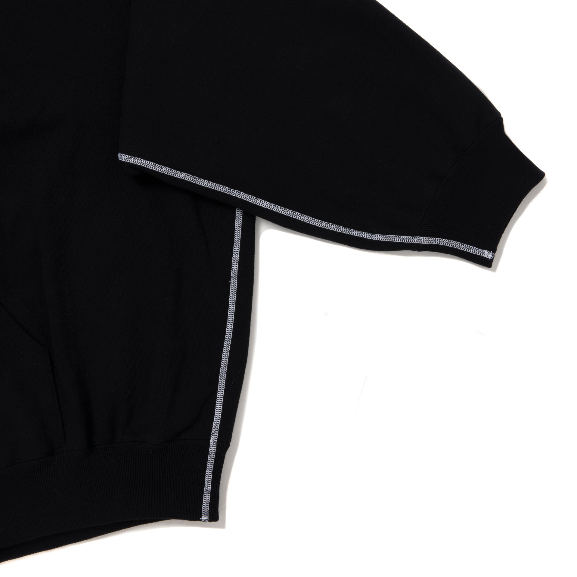 Thermal Combination Sweat Zip Hoodie