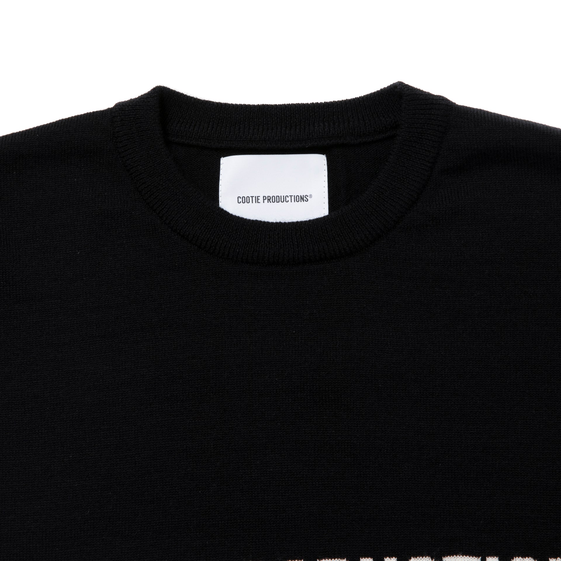 Intarsia Crew Sweater