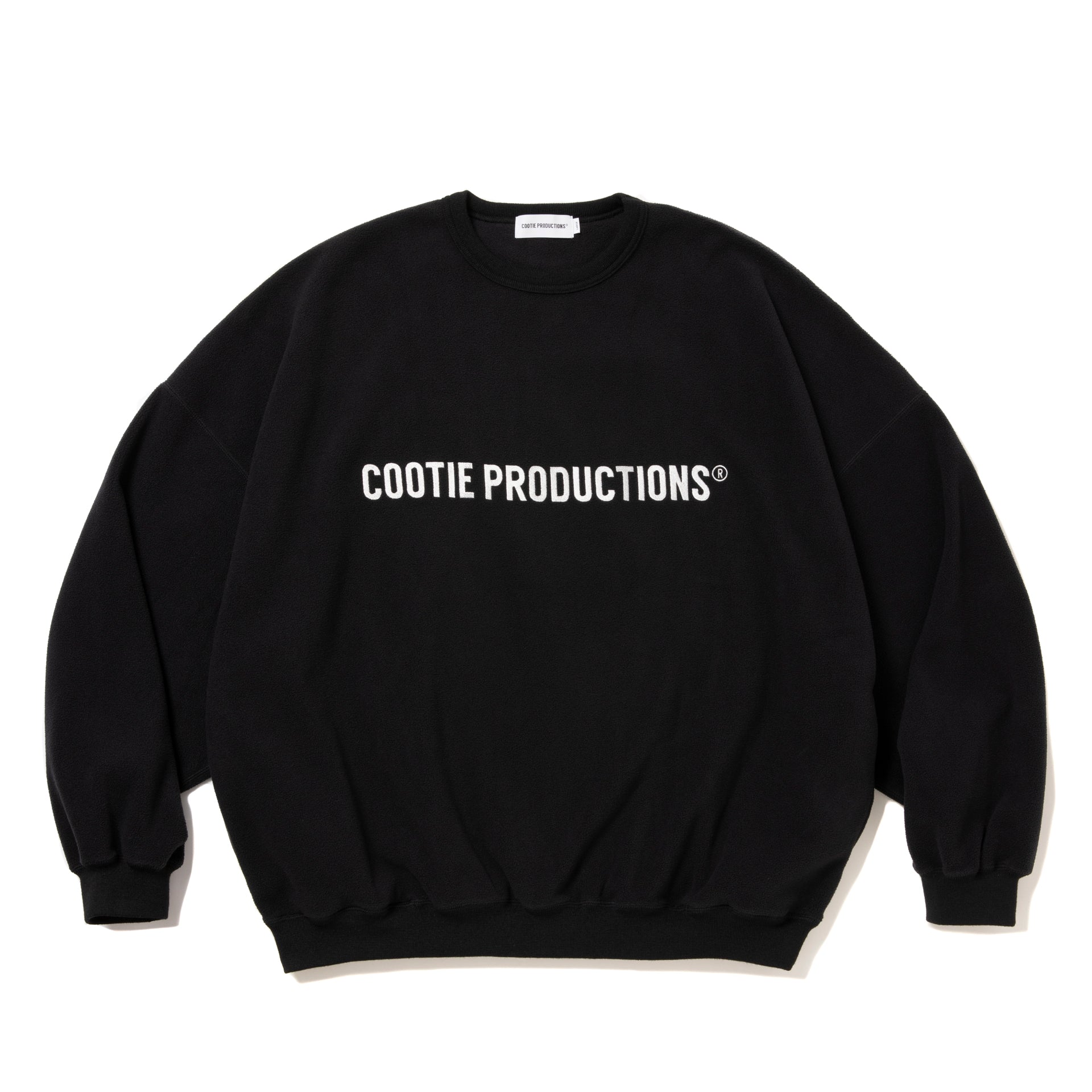 COOTIE PRODUCTIONS® Fleece Sweat Crew クーティーの正規取り扱い