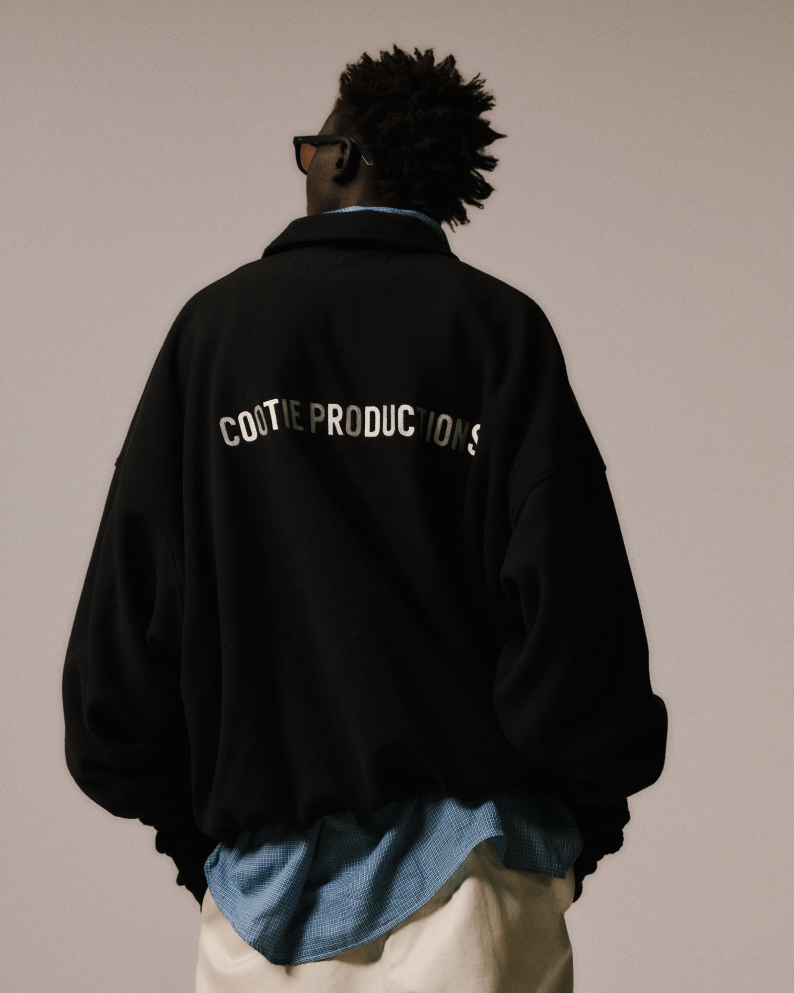 Fleece Sweat Polo Shirt