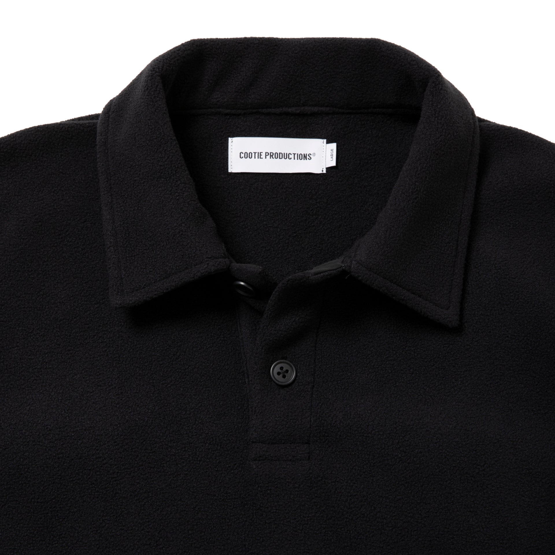 Fleece Sweat Polo Shirt