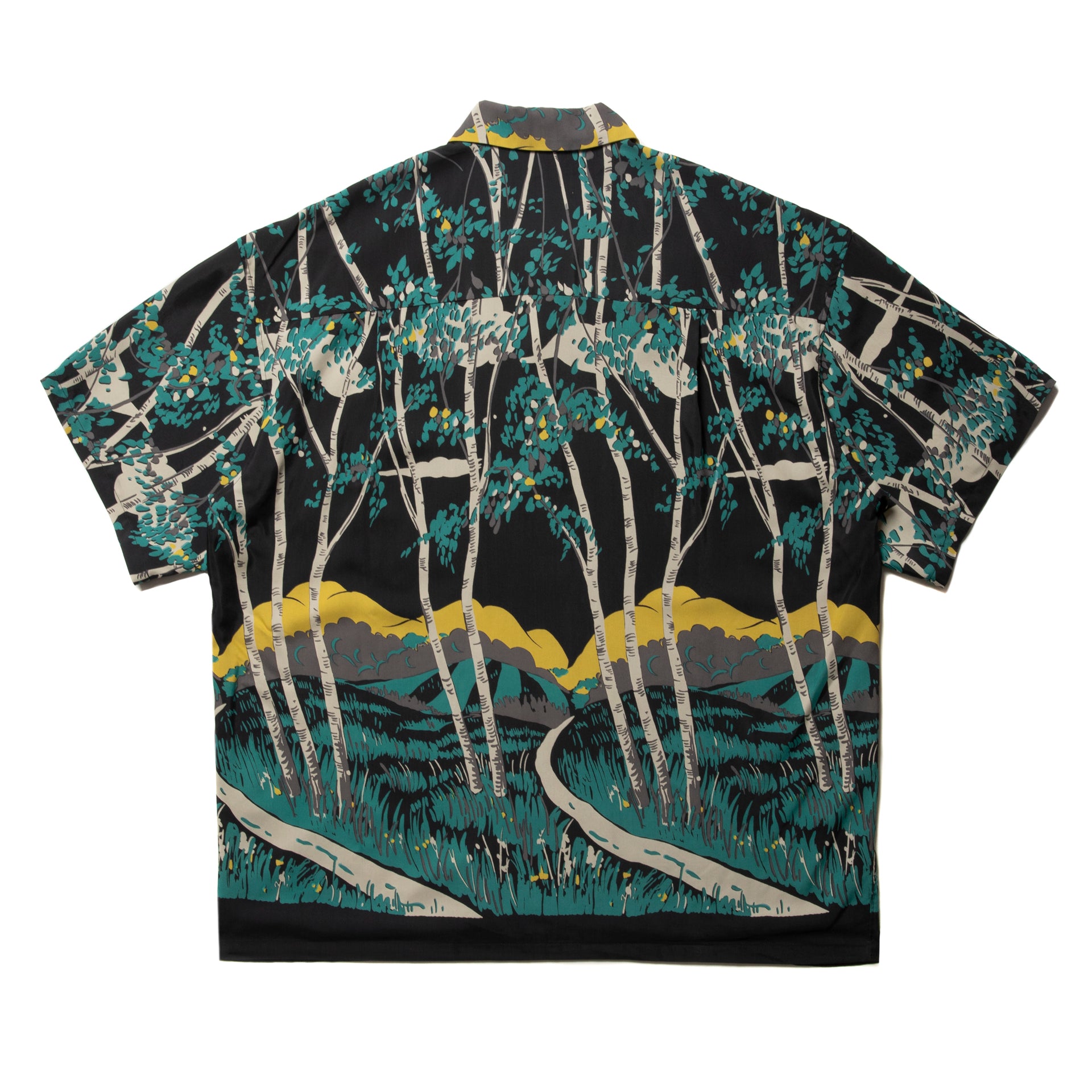 Rayon Open Collar S/S Shirts