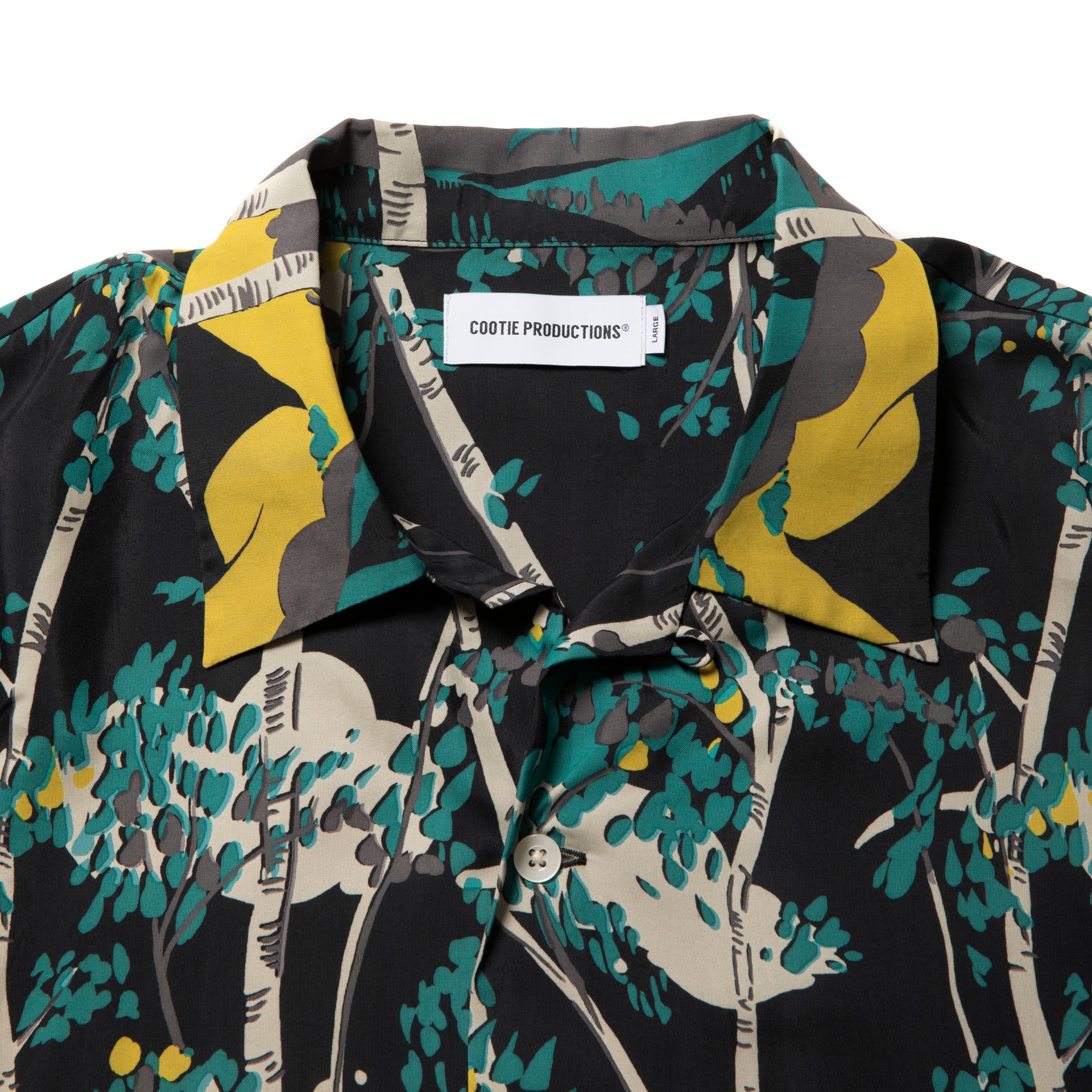 Rayon Open Collar S/S Shirts
