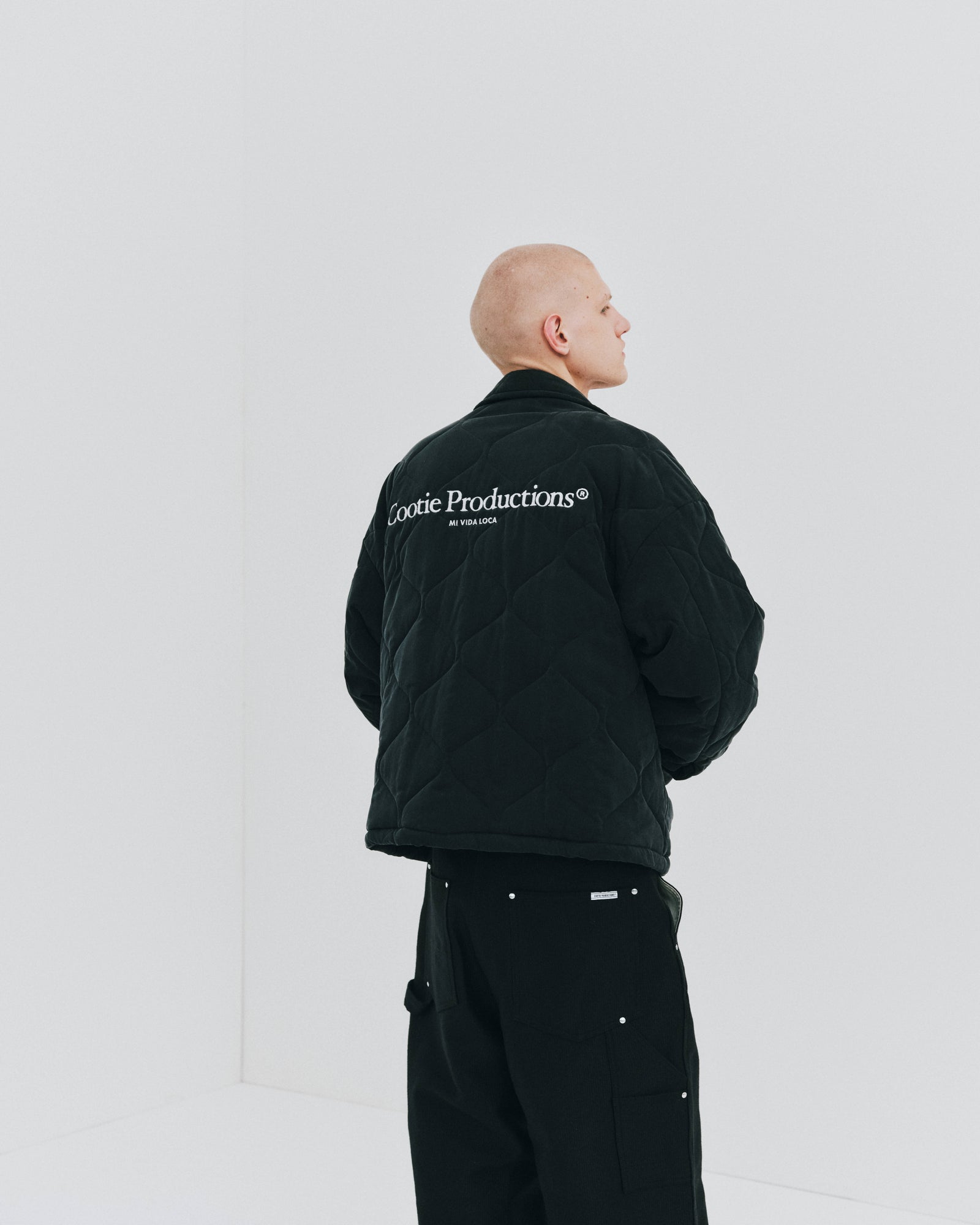 Cu/Ny Satin Vietnam Liner Jacket