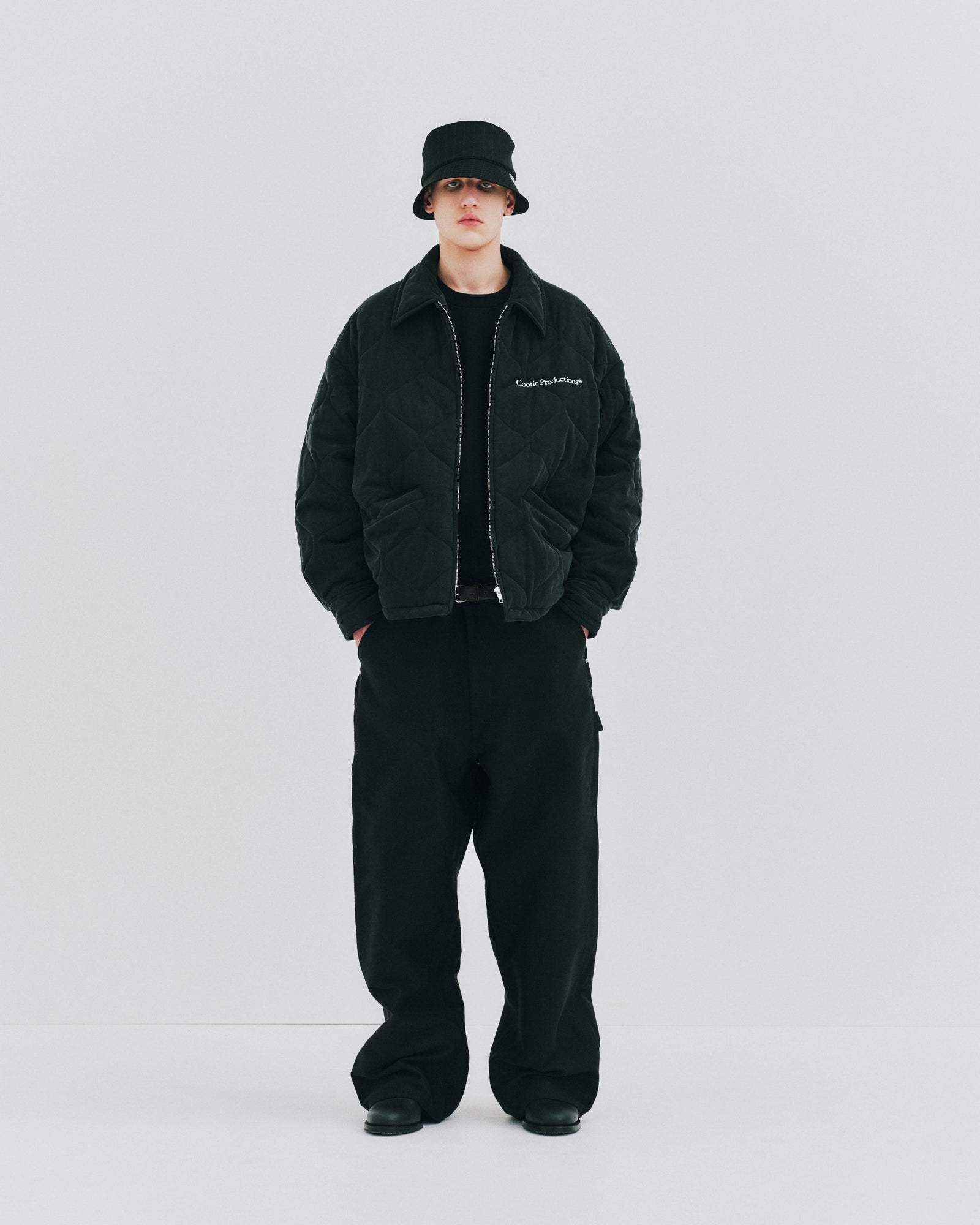 Wool Gabardine Bucket Hat