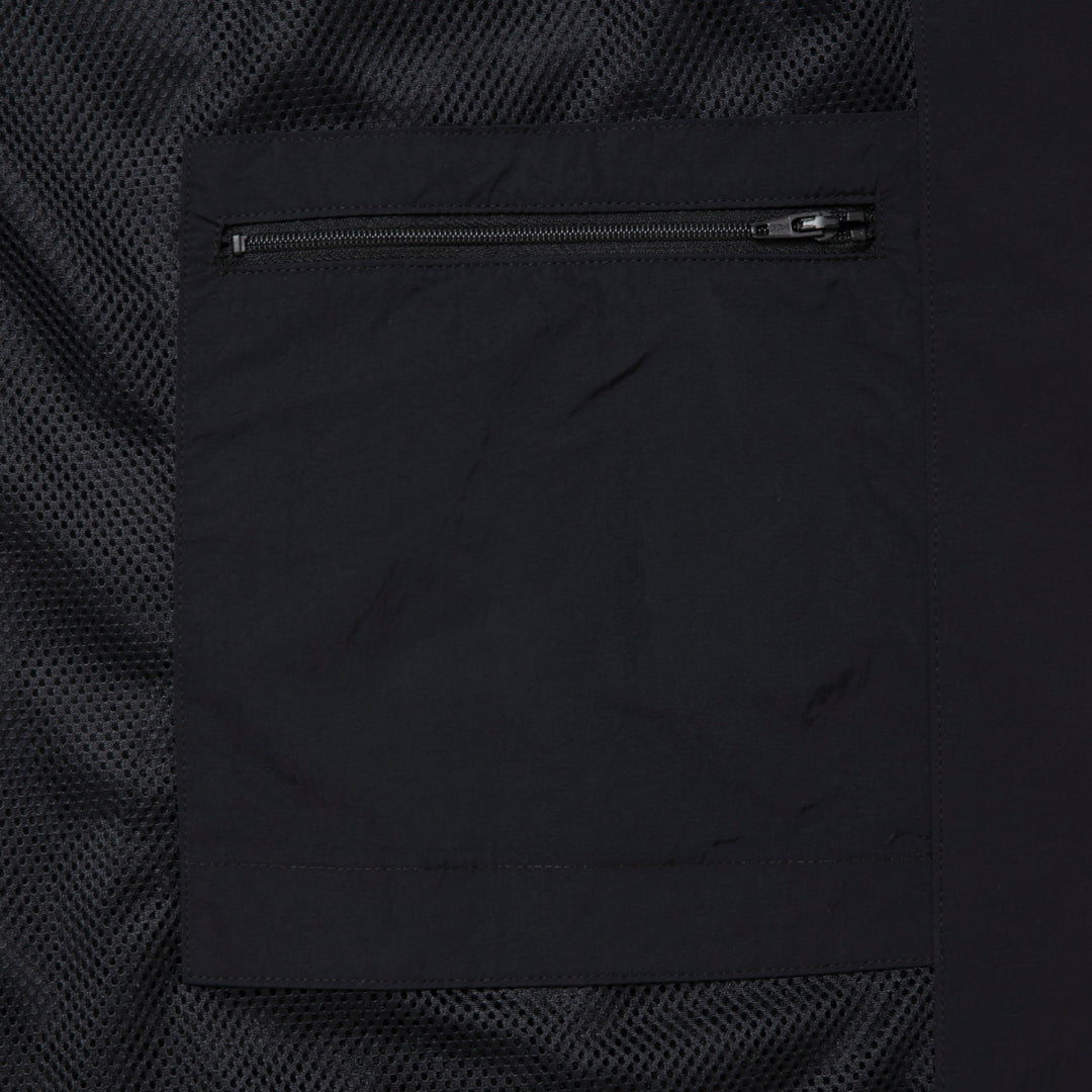 Nylon Paneling Track Jacket