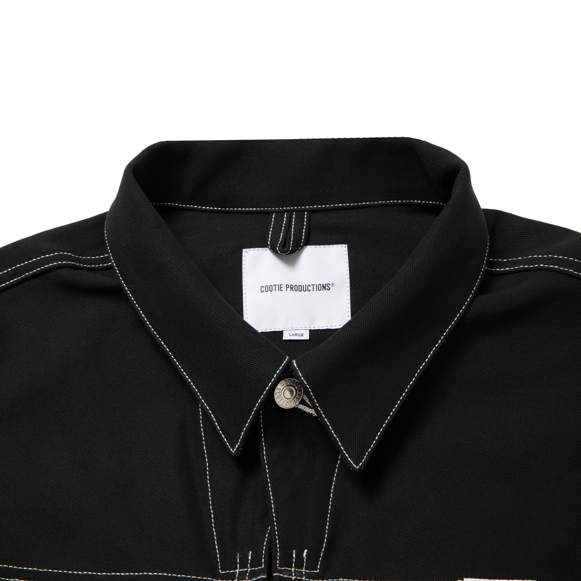 Cotton Serge Trucker Jacket