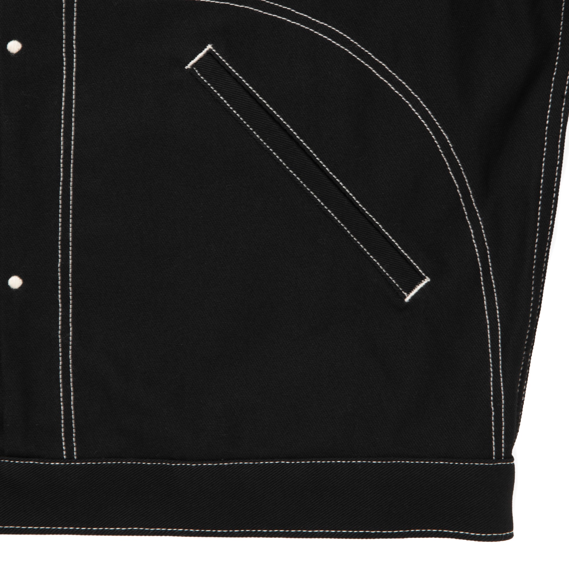 Cotton Serge Trucker Jacket