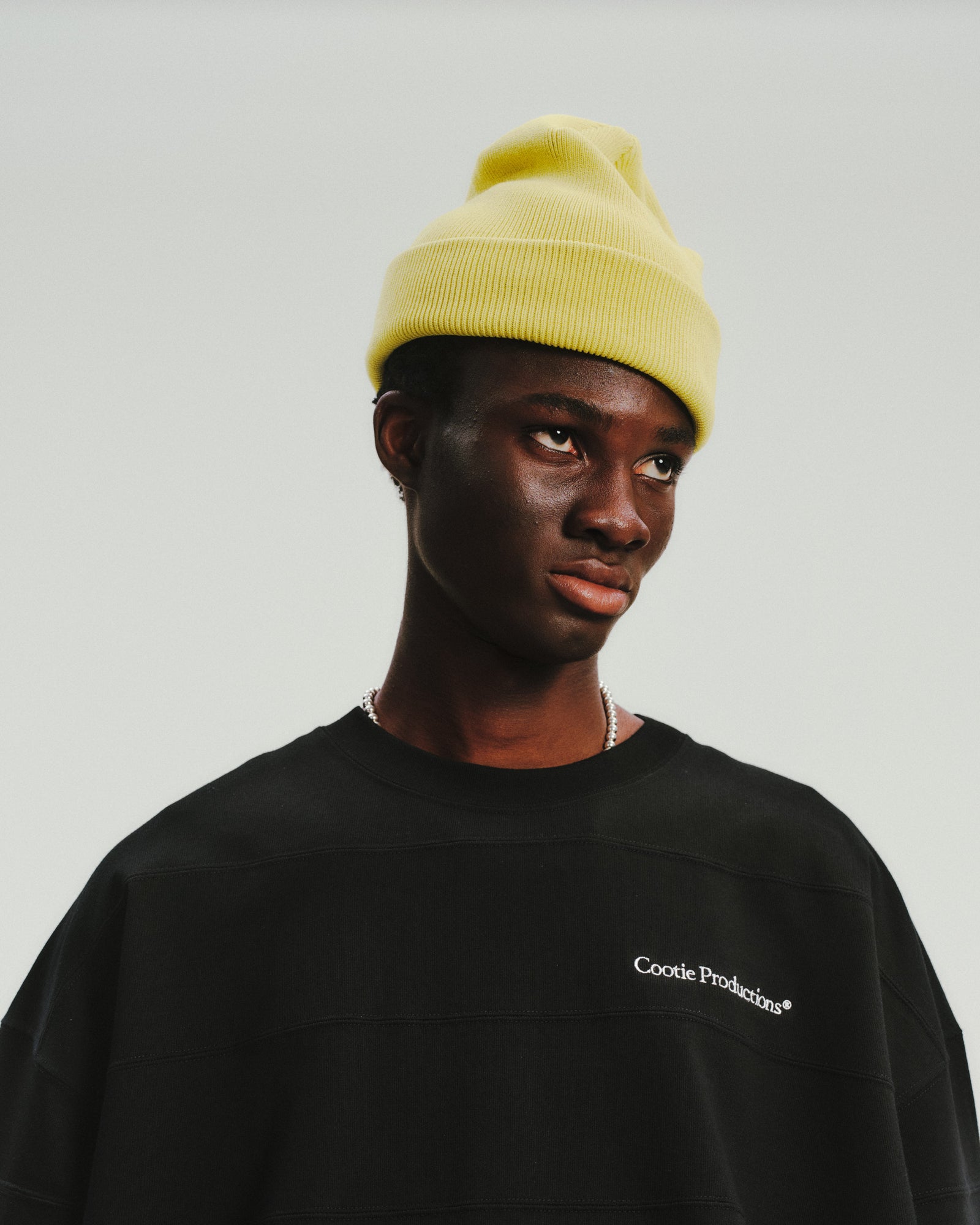 Plaited Jersey Paneling Border S/S Tee