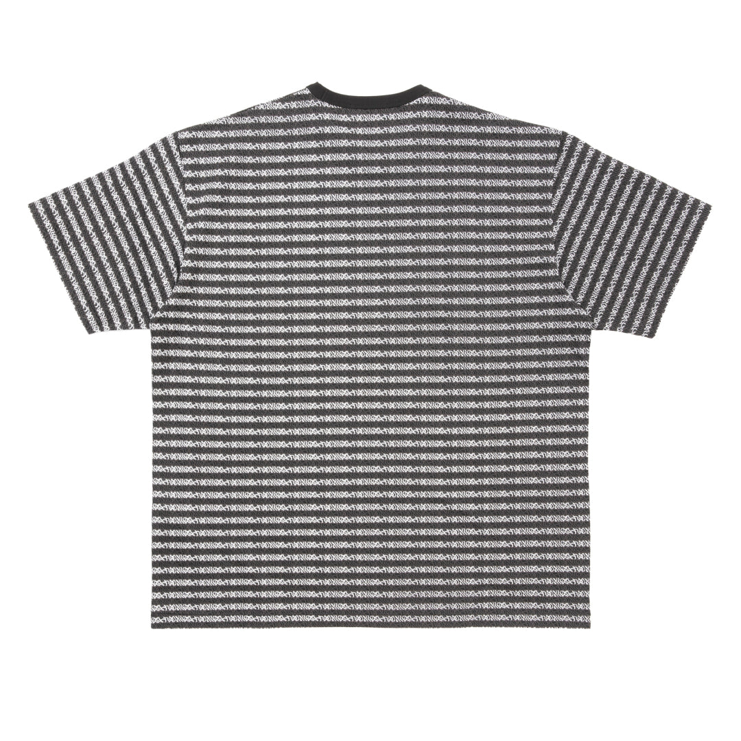 Supima Jacquard Border S/S Tee