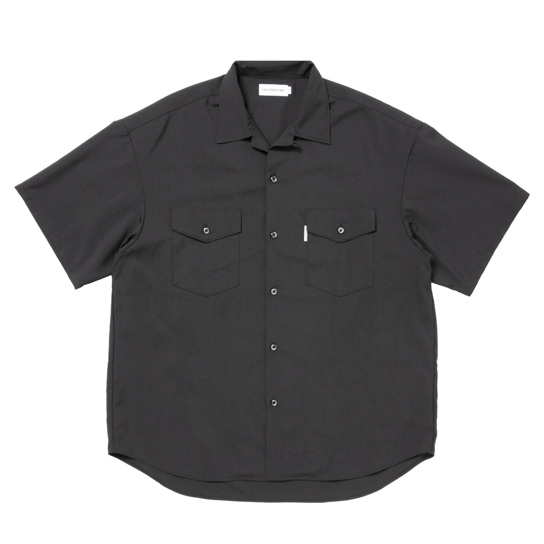 COOTIE PRODUCTIONS® T/W S/S Scout Shirt (Black) クーティーの正規